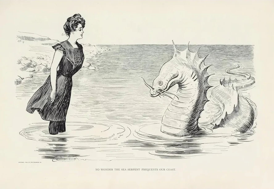 No Wonder the Sea Serpent Frequents Our Coast