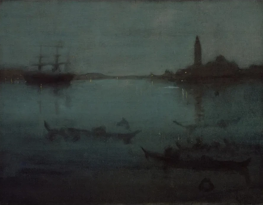 Nocturne in Blue and Silver - The Lagoon, Venice