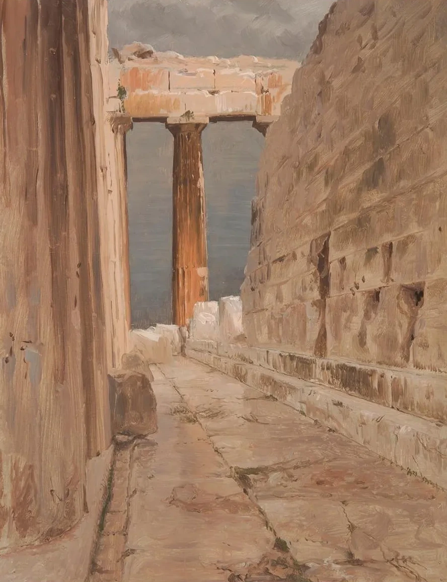 North Peristyle of the Parthenon, Athens