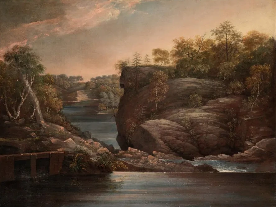 Norwich Falls (or The Falls of the Yantic atNorwich)