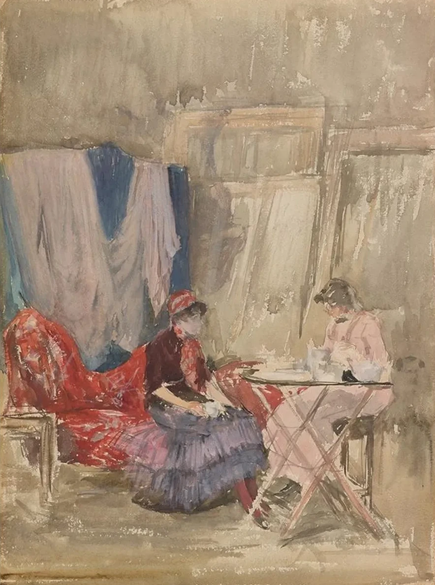 Note in Pink and Purple The Studio