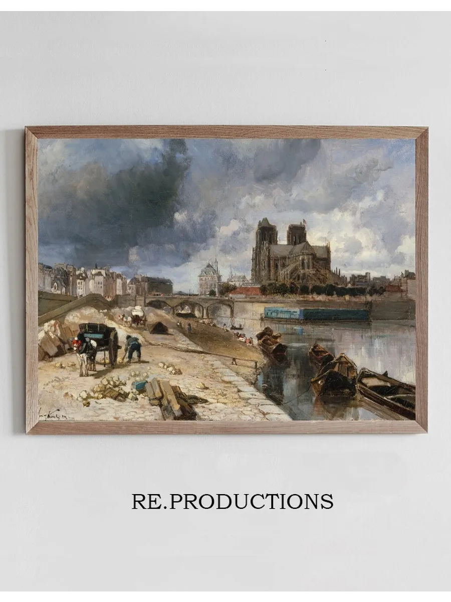 Notre - Dame Vue du Quai de la Tournelle