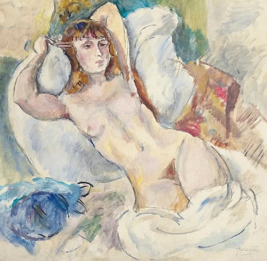 Nu Sur Un Divan