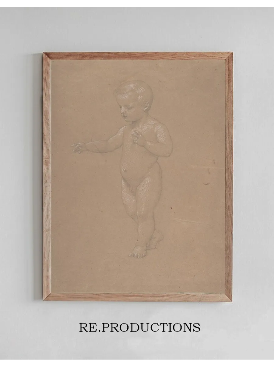 Nude Boy, Walking to the Left