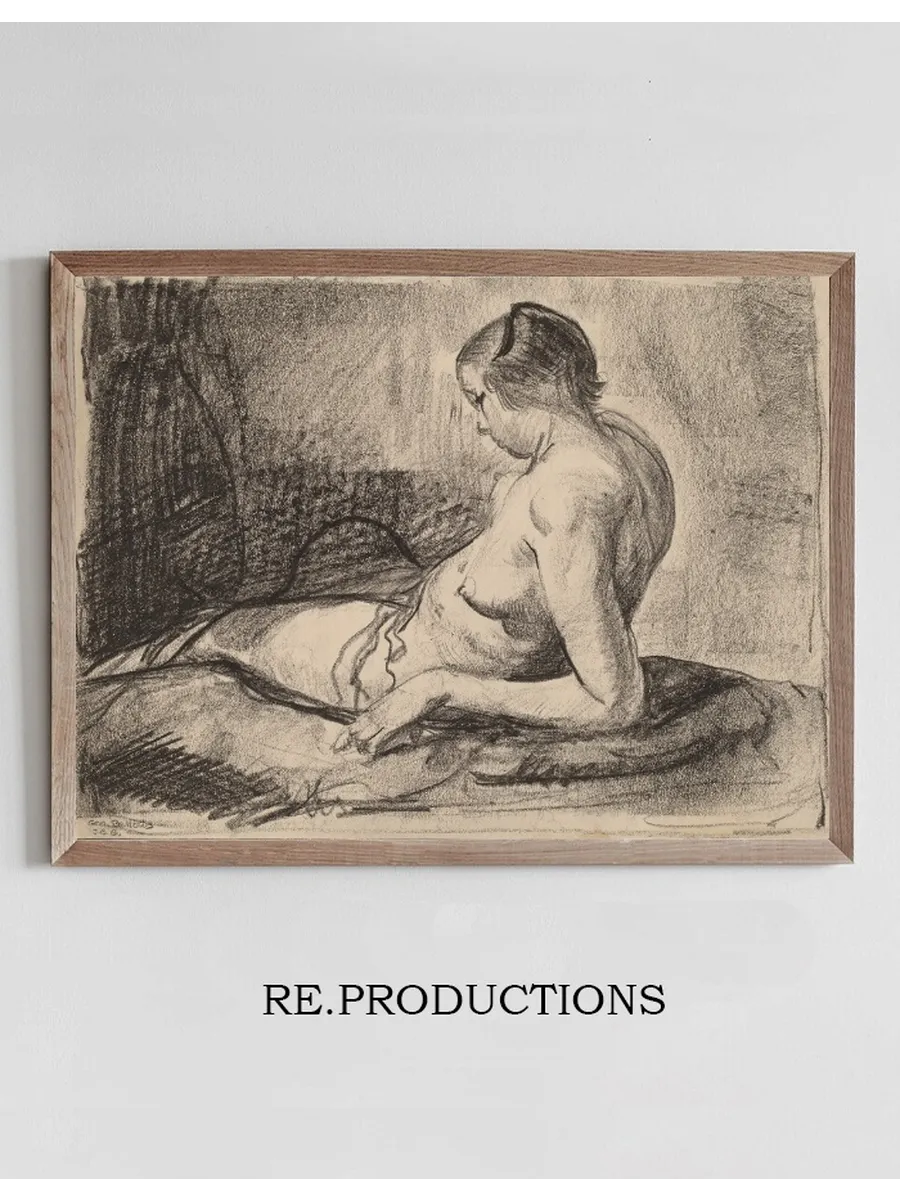 Nude Girl Reclining