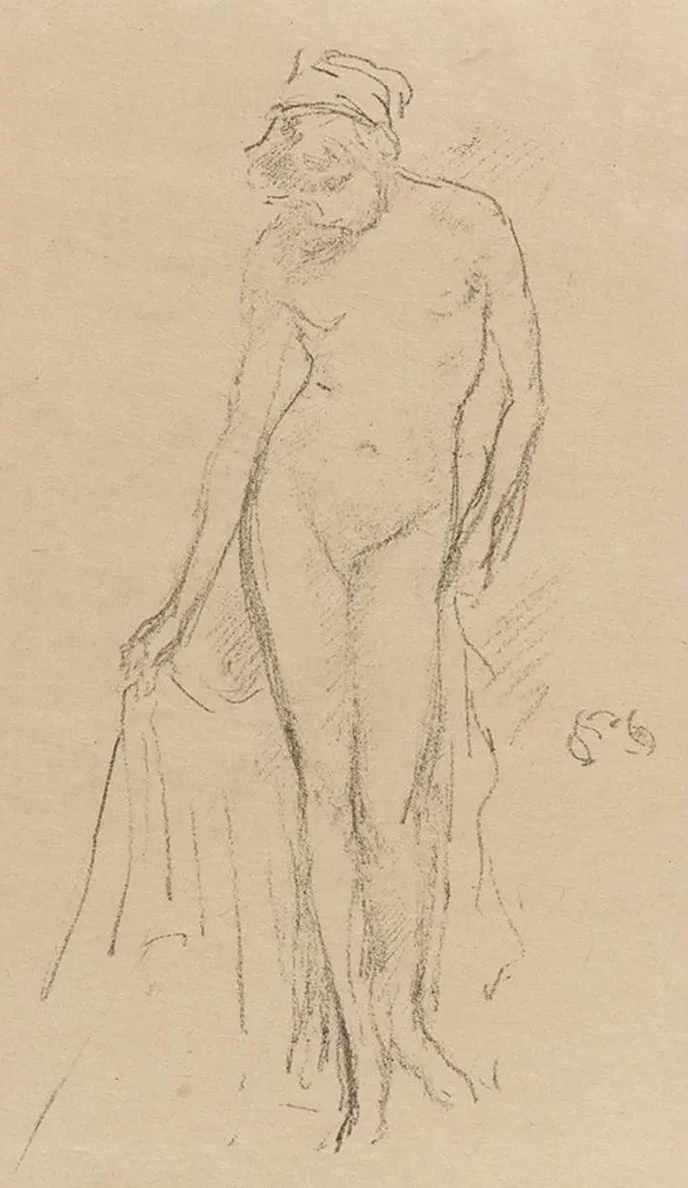 Nude Model, Standing