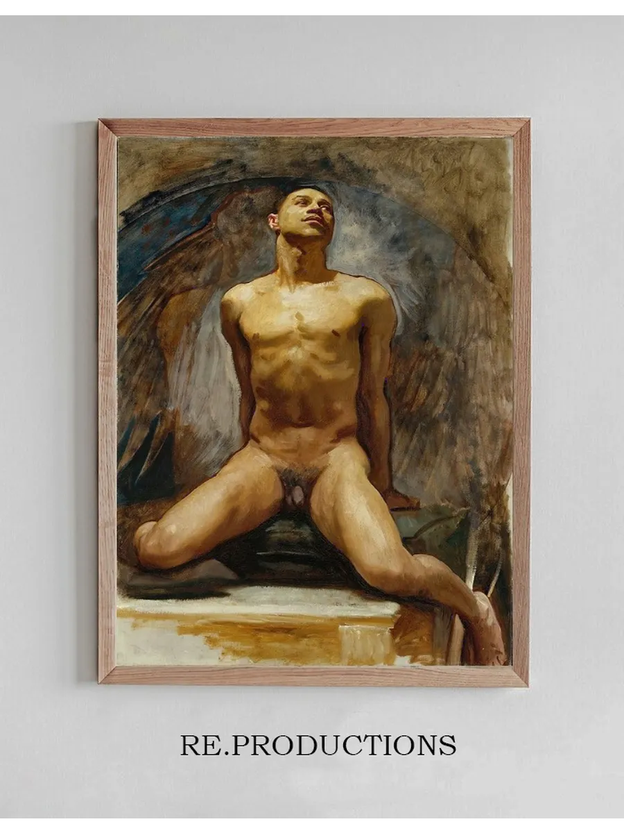 Nude Study of Thomas E. McKeller
