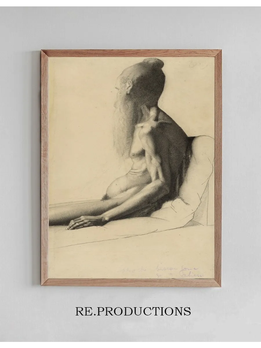 Nude Study of an Old Man