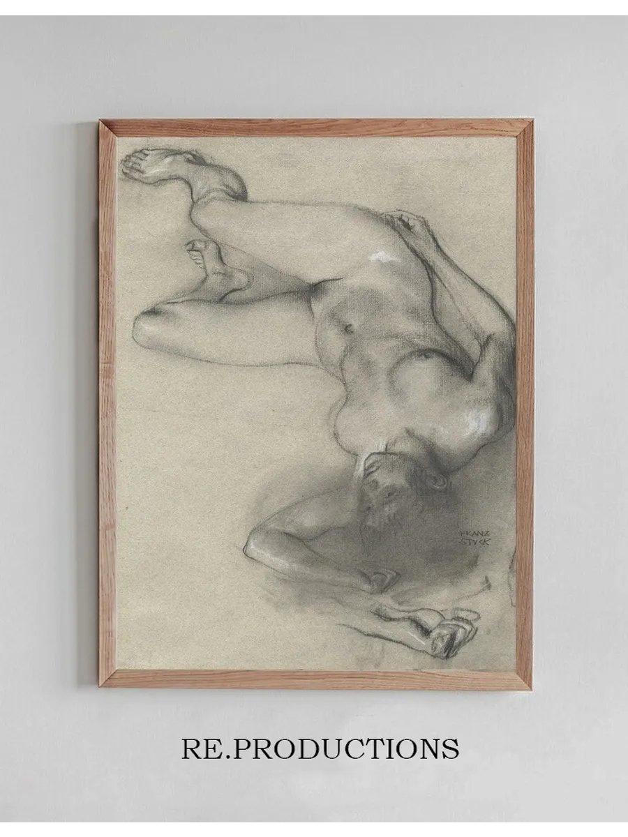 Nude Woman Lying on the Ground
