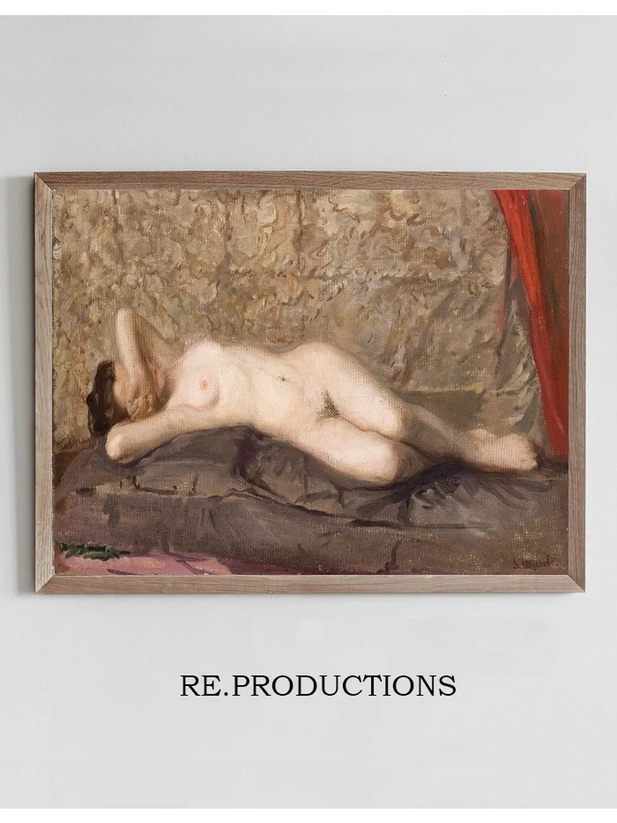 Nude Woman Lying