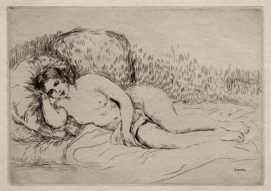 Nude Woman Reclining