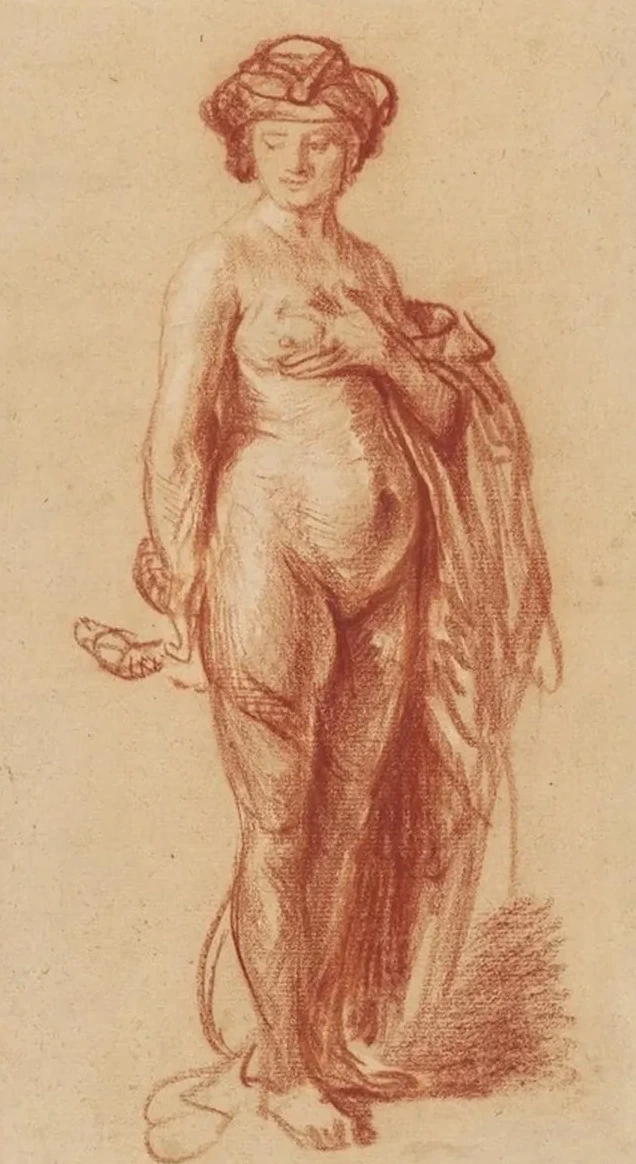 Nude Woman with a Snake