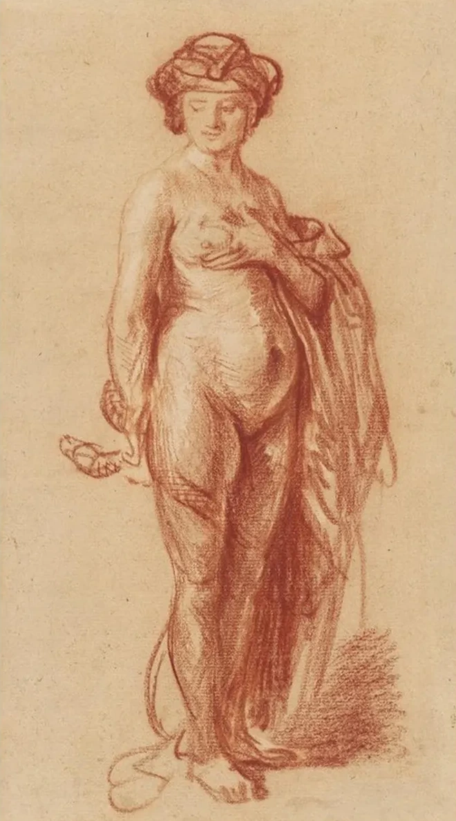 Nude Woman with a Snake