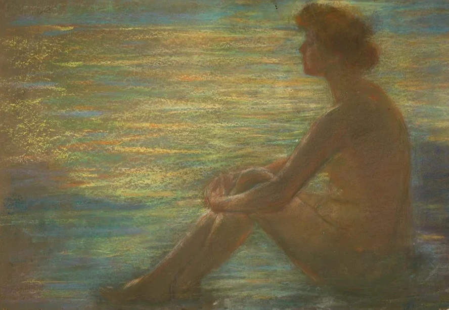 Nude against Sea