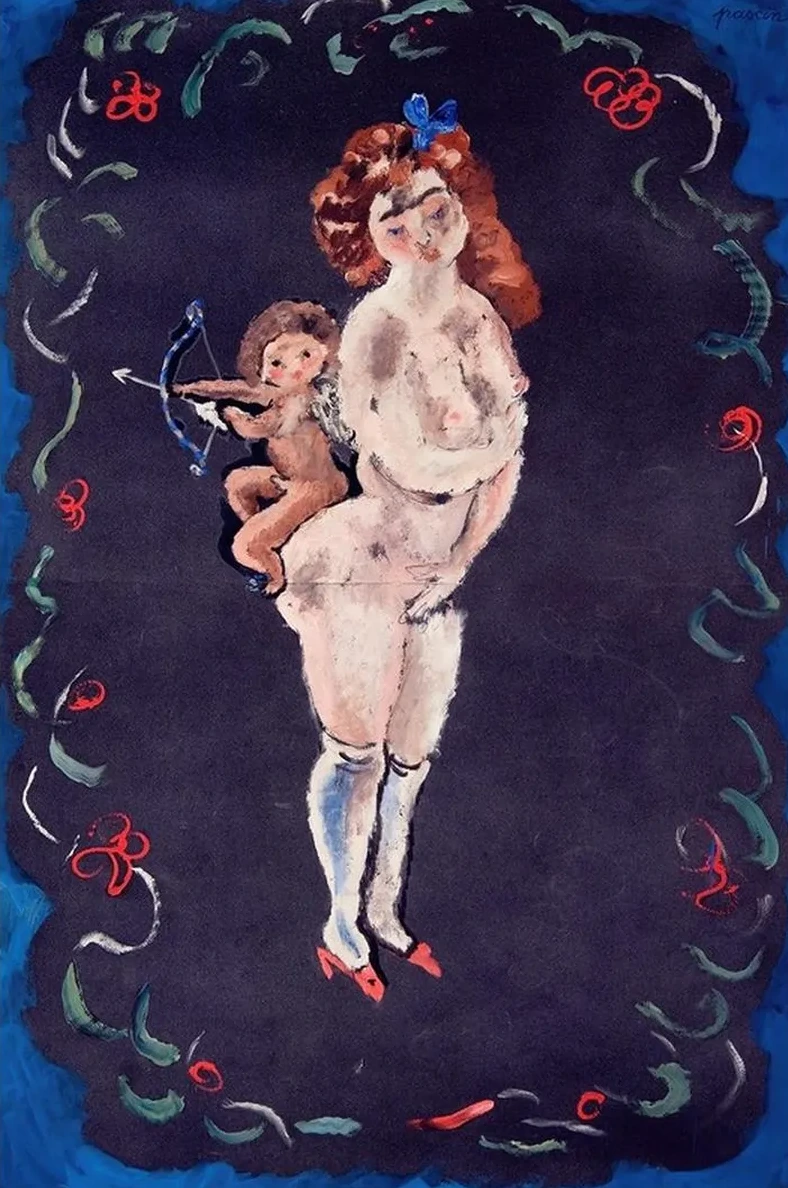 Nude and Cupid