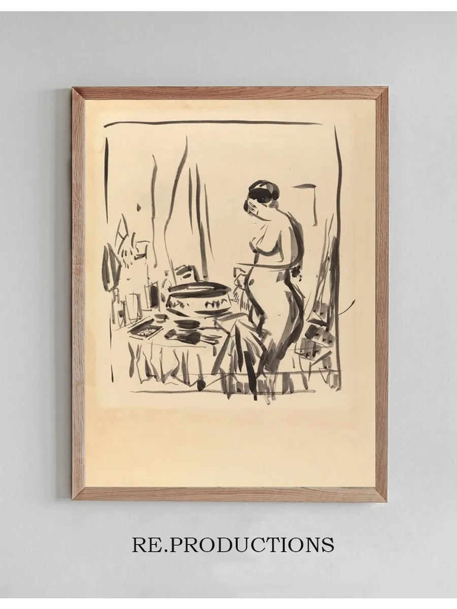 Nude at a Dressing Table