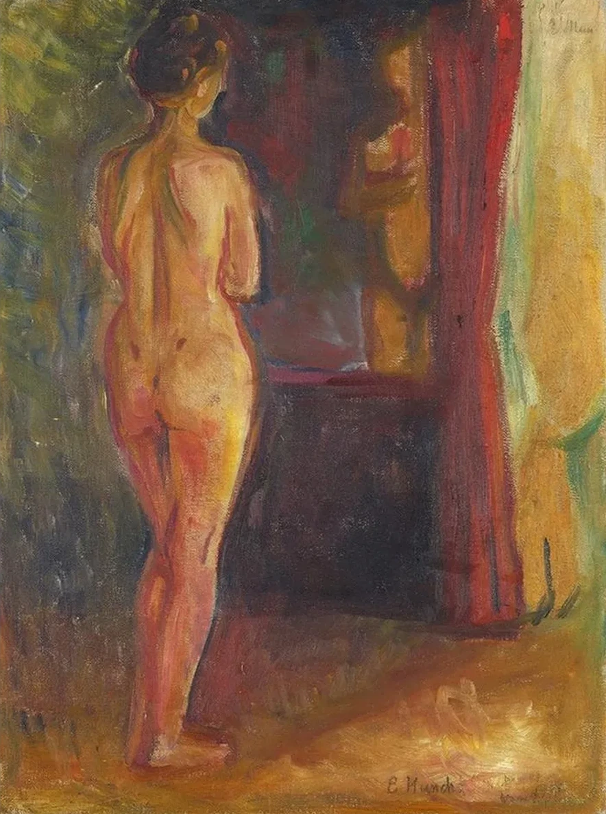 Nude in Front of the Mirror
