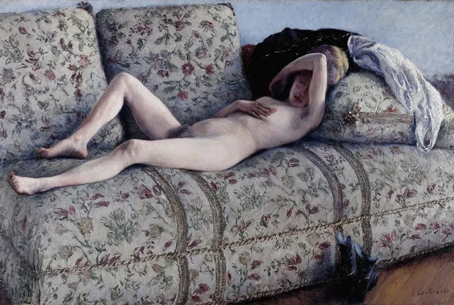 Nude on a Couch