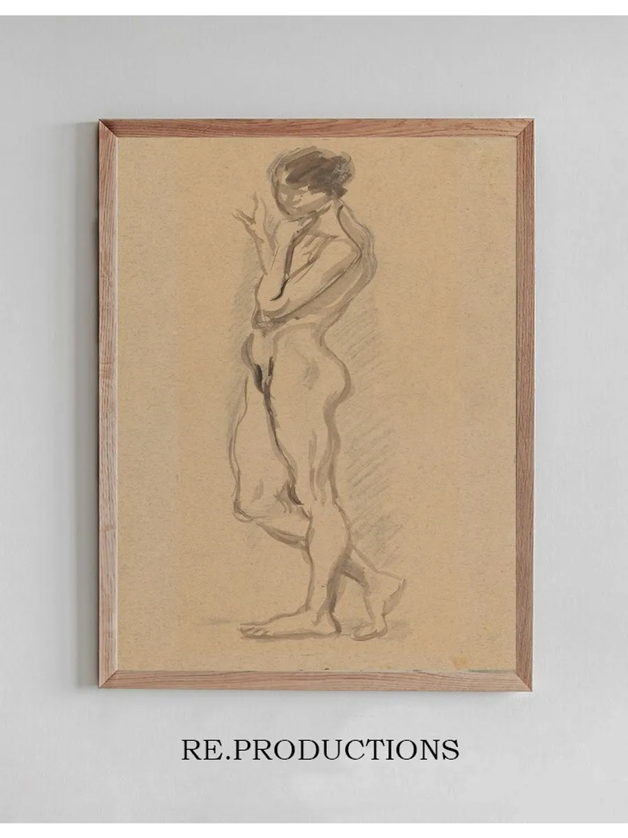 Nude Standing Sideways