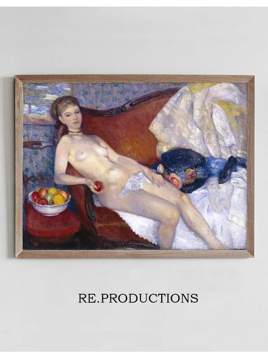 Nude with Apple