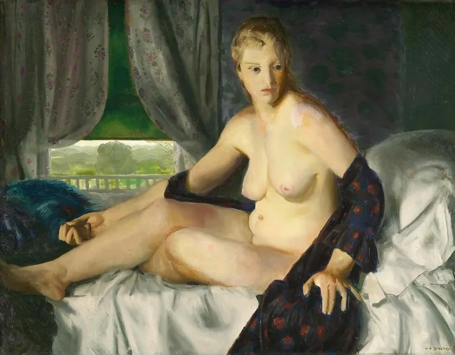 Nude with Fan