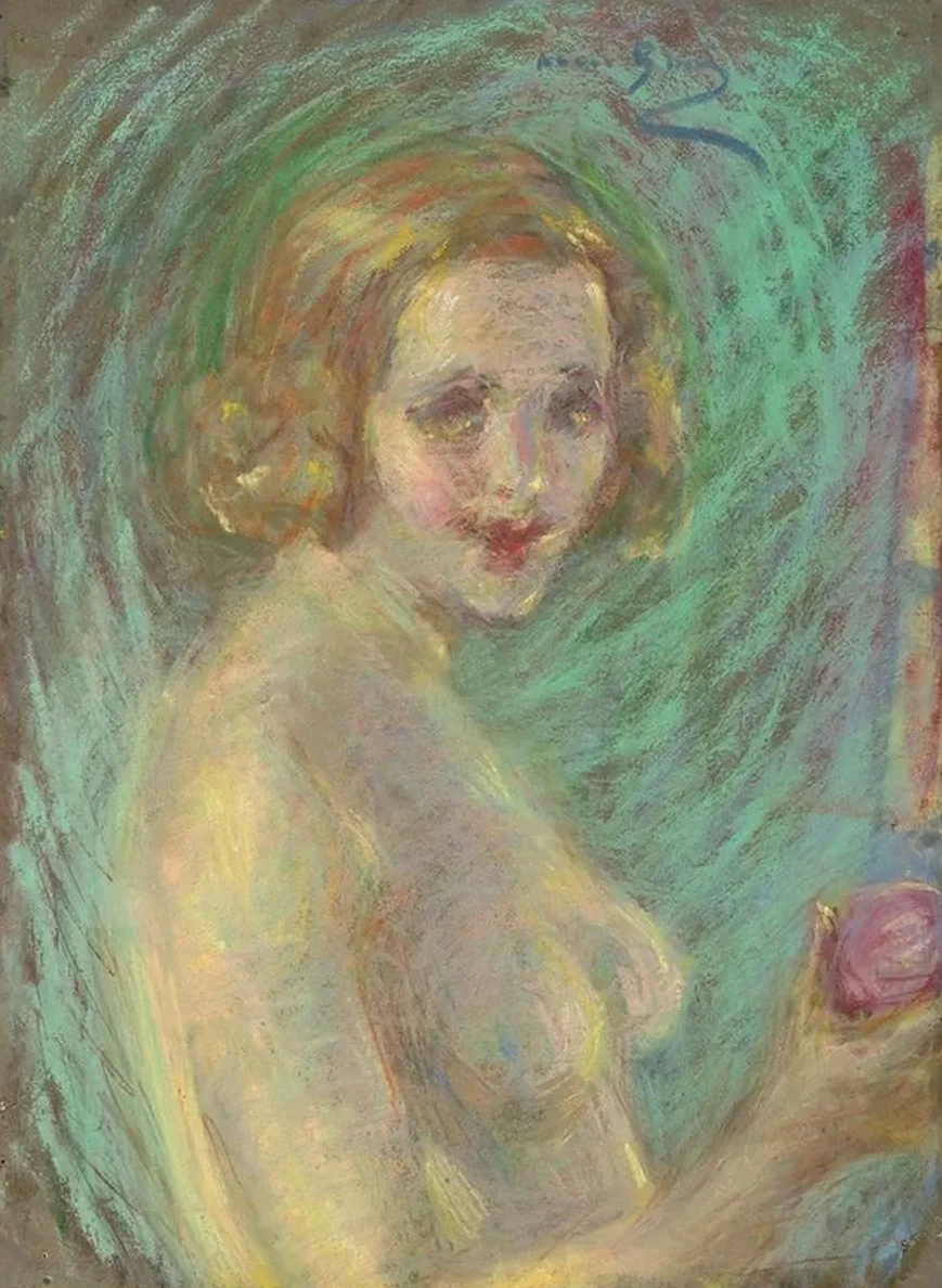 Nude with Fruit