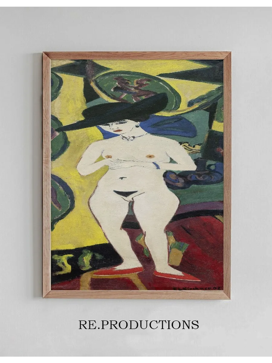 Nude with Hat