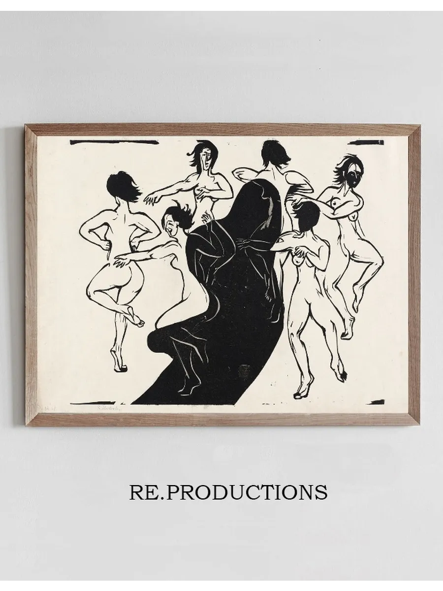 Nudes Dancing Around a Shadow