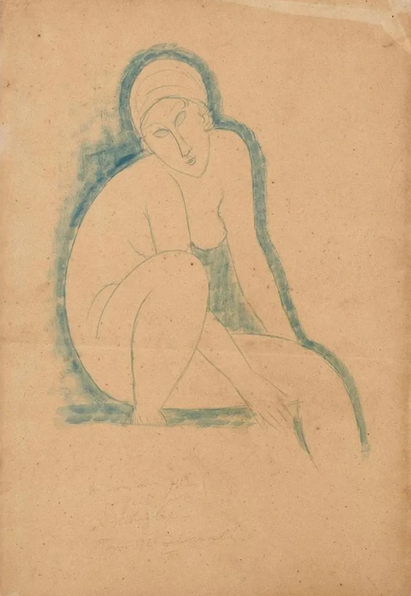 Nudo Seduto