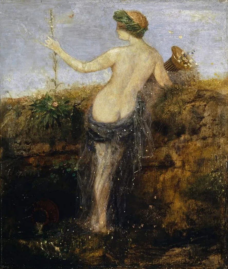 Nymphe with Horn of Plenty
