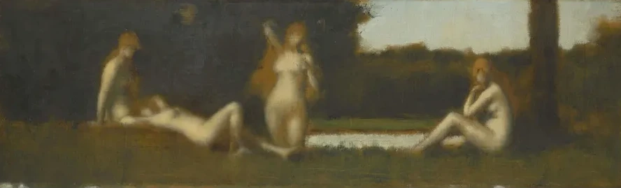 Nymphes la Sortie du Bain