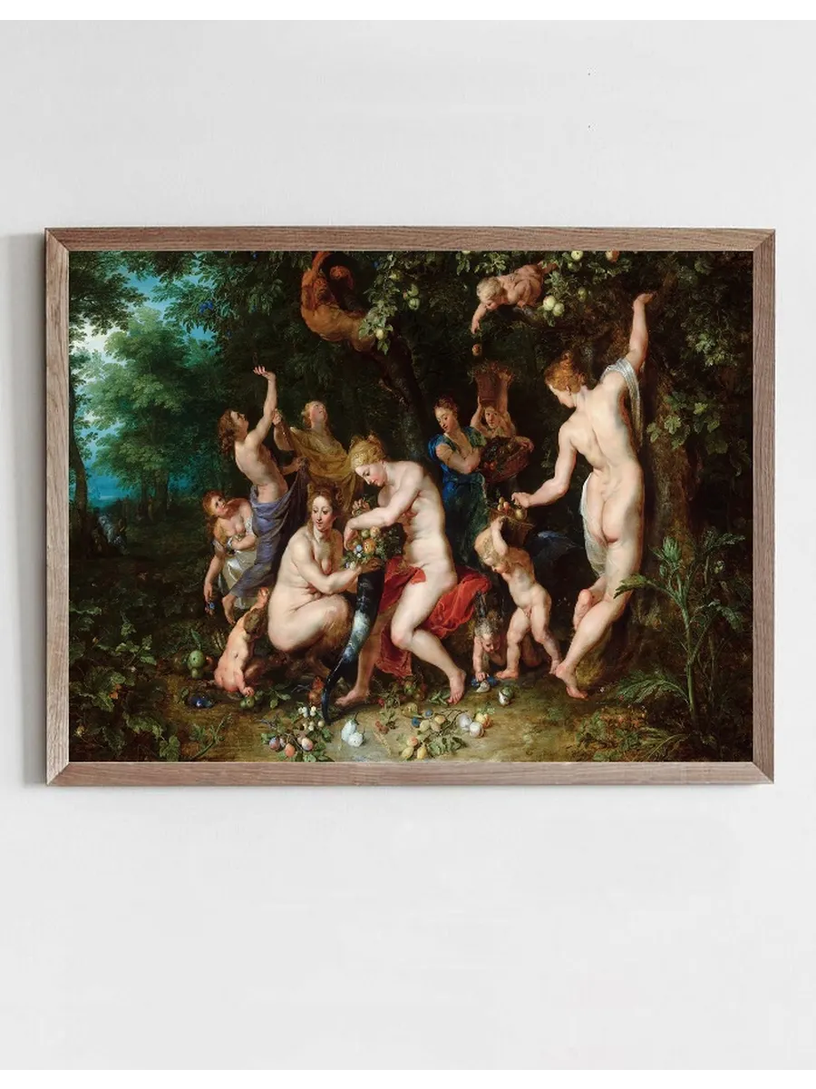 Nymphs Filling The Cornucopia