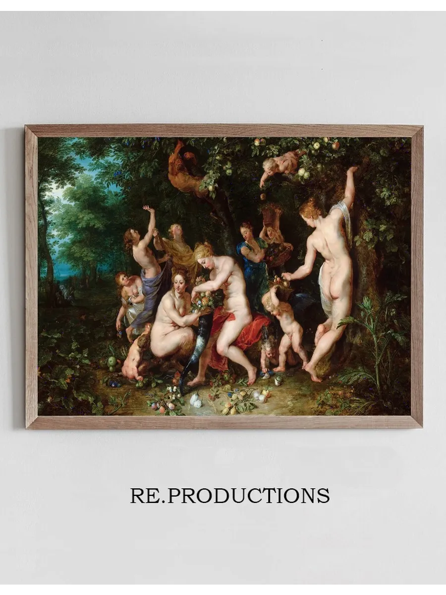 Nymphs Filling The Cornucopia
