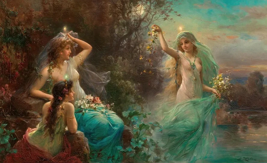 Nymphs at Dawn