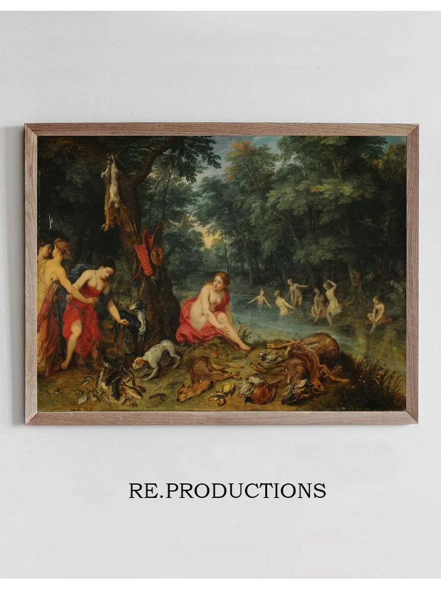 Nymphs Bathing