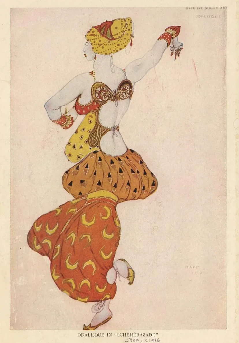 Odalisque in Sch H Razade