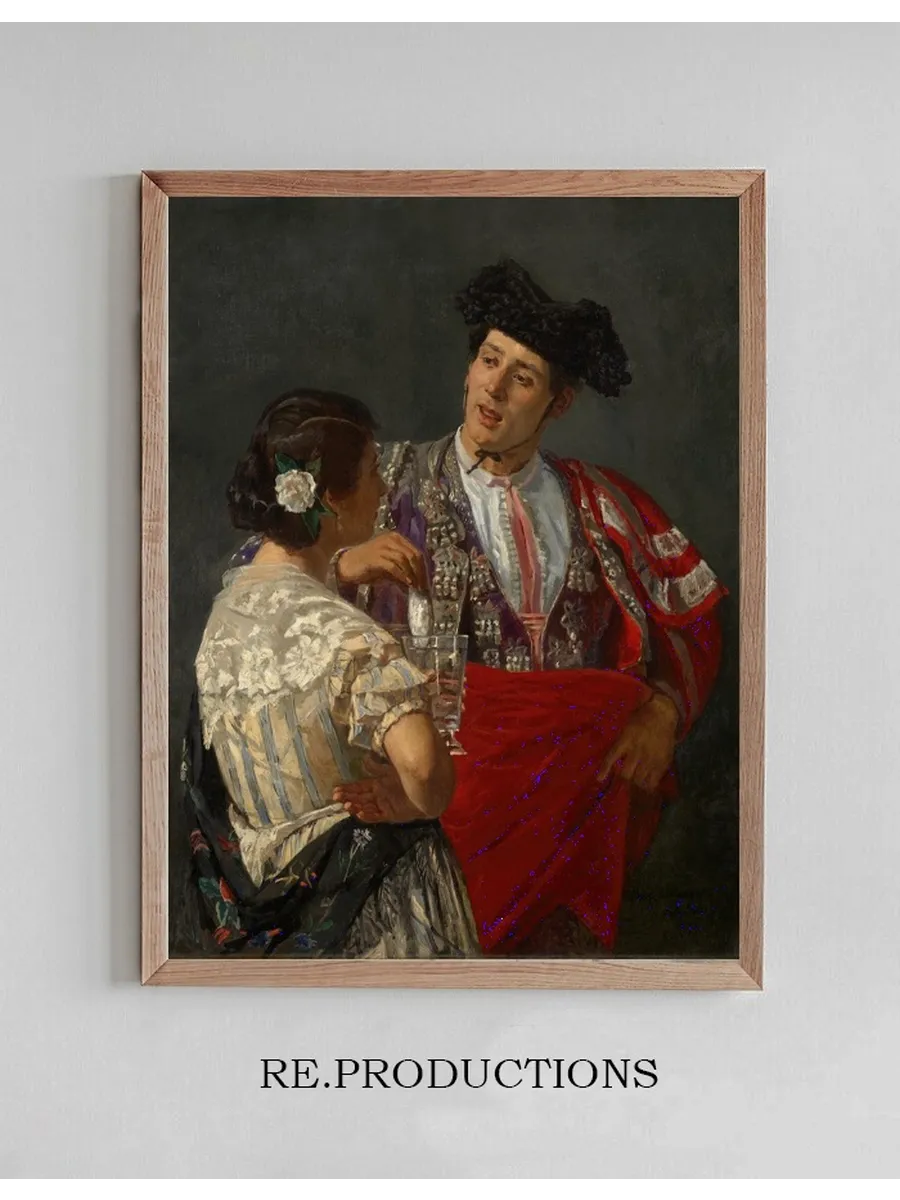 Offering the Panal to the Bullfighter