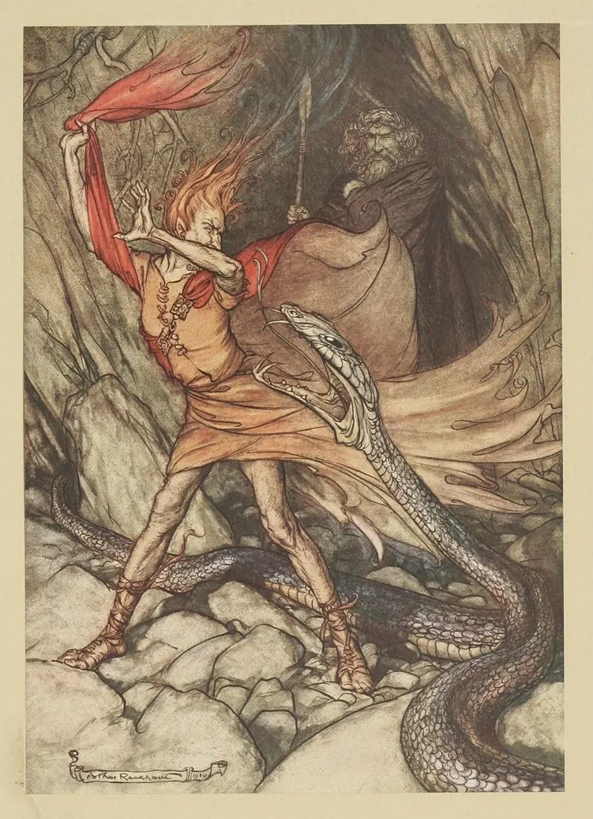 Ohe Ohe Horrible Dragon, O Swallow Me Not