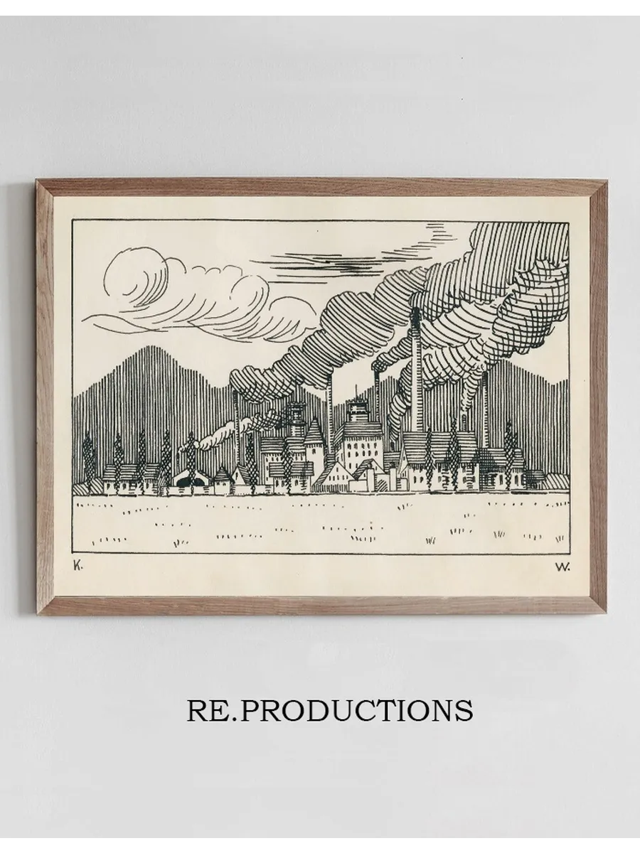 Ohne Titel (fabrik Mit Rauchenden Schloten)