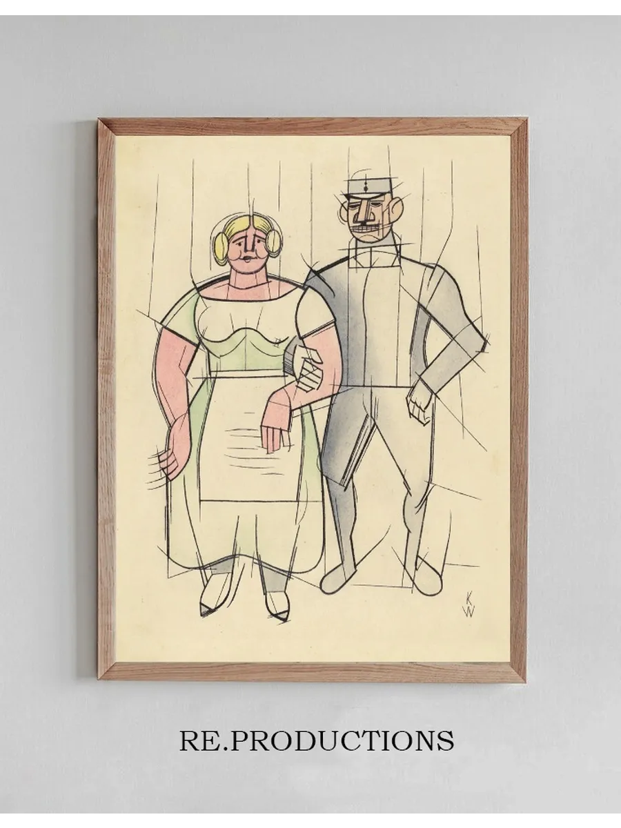 Ohne Titel (Frau und Mann)
