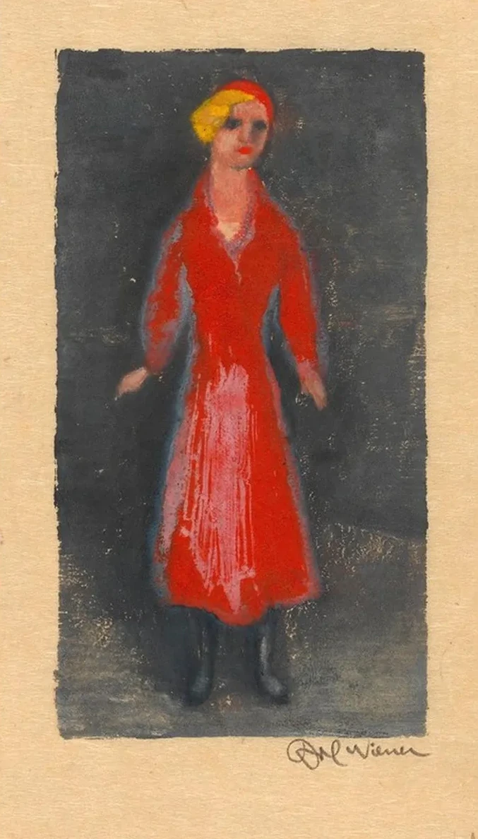 Ohne Titel (Frau vor Spiegel)
