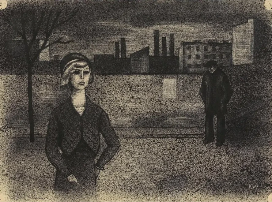 Ohne Titel (Frau, Mann)