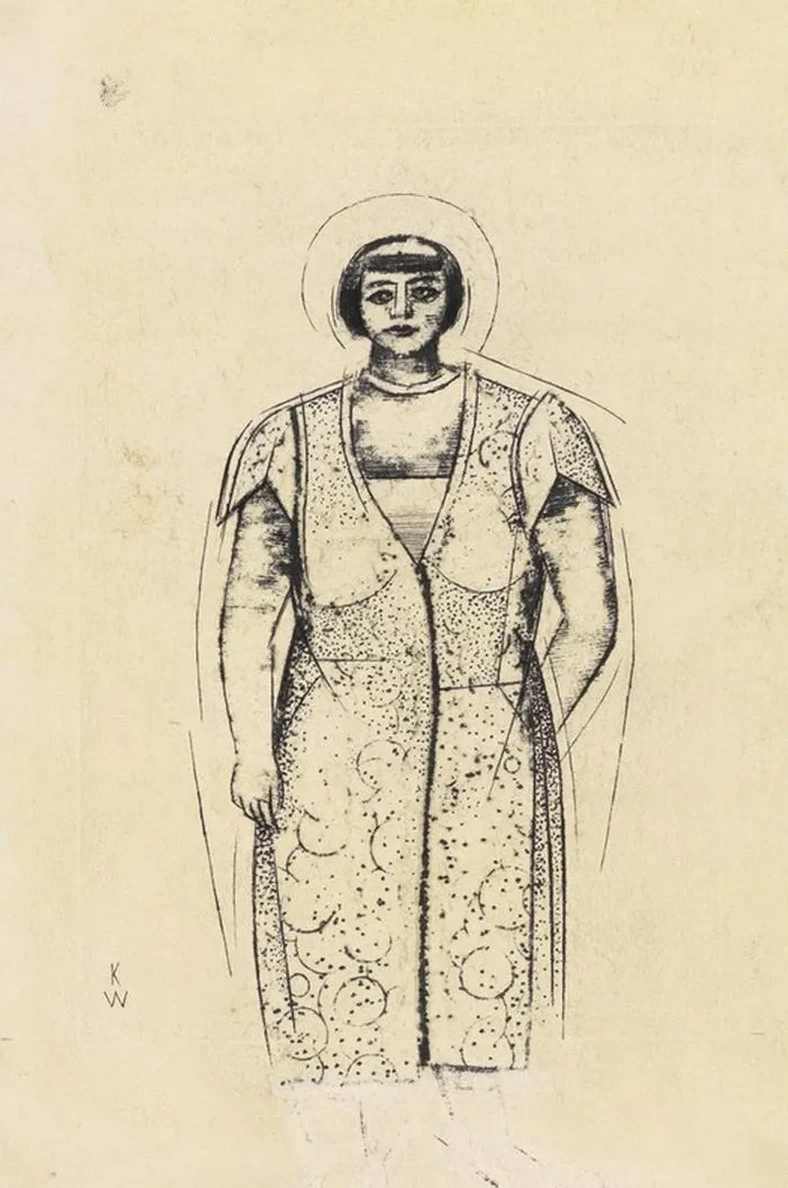 Ohne Titel (Frauenfigur) II