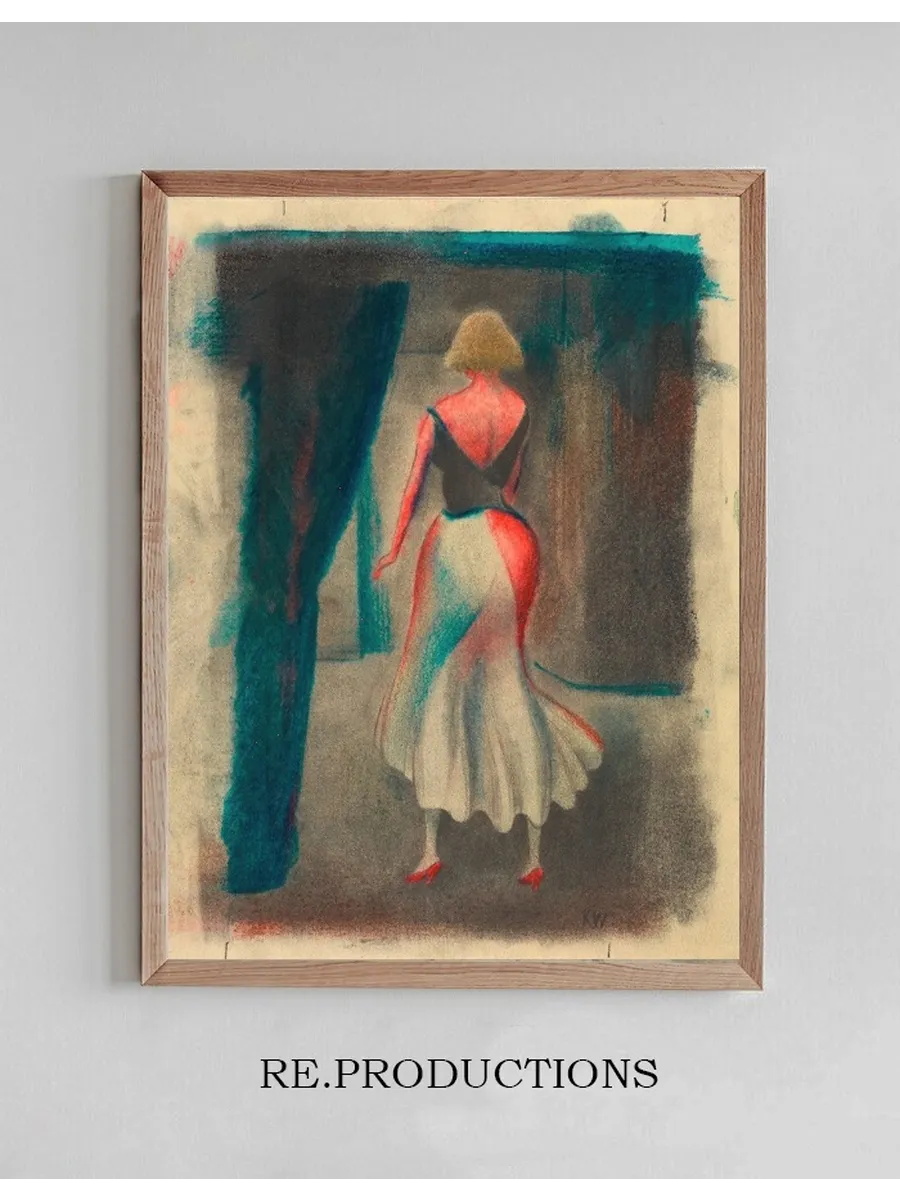Ohne Titel (frauenfigur, R Ckenansicht)
