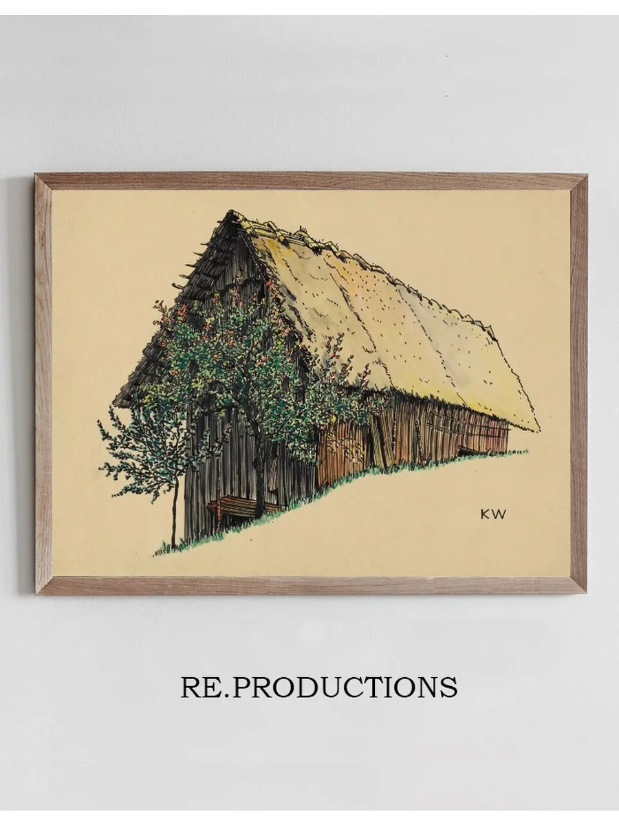 Ohne Titel (Holzscheune)