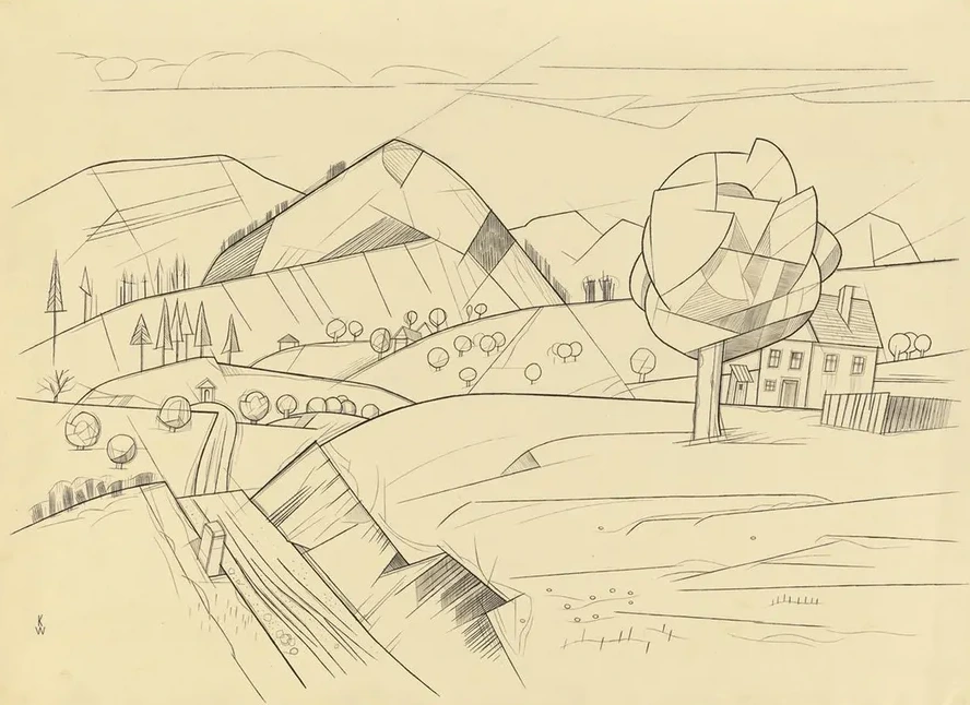 Ohne Titel (Landschaft)
