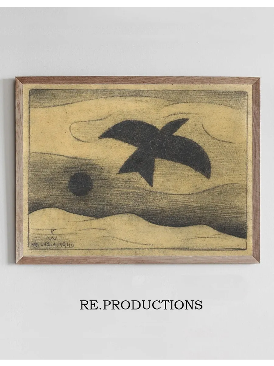 Ohne Titel (fliegender Vogel) aus Die 150 Bl tter