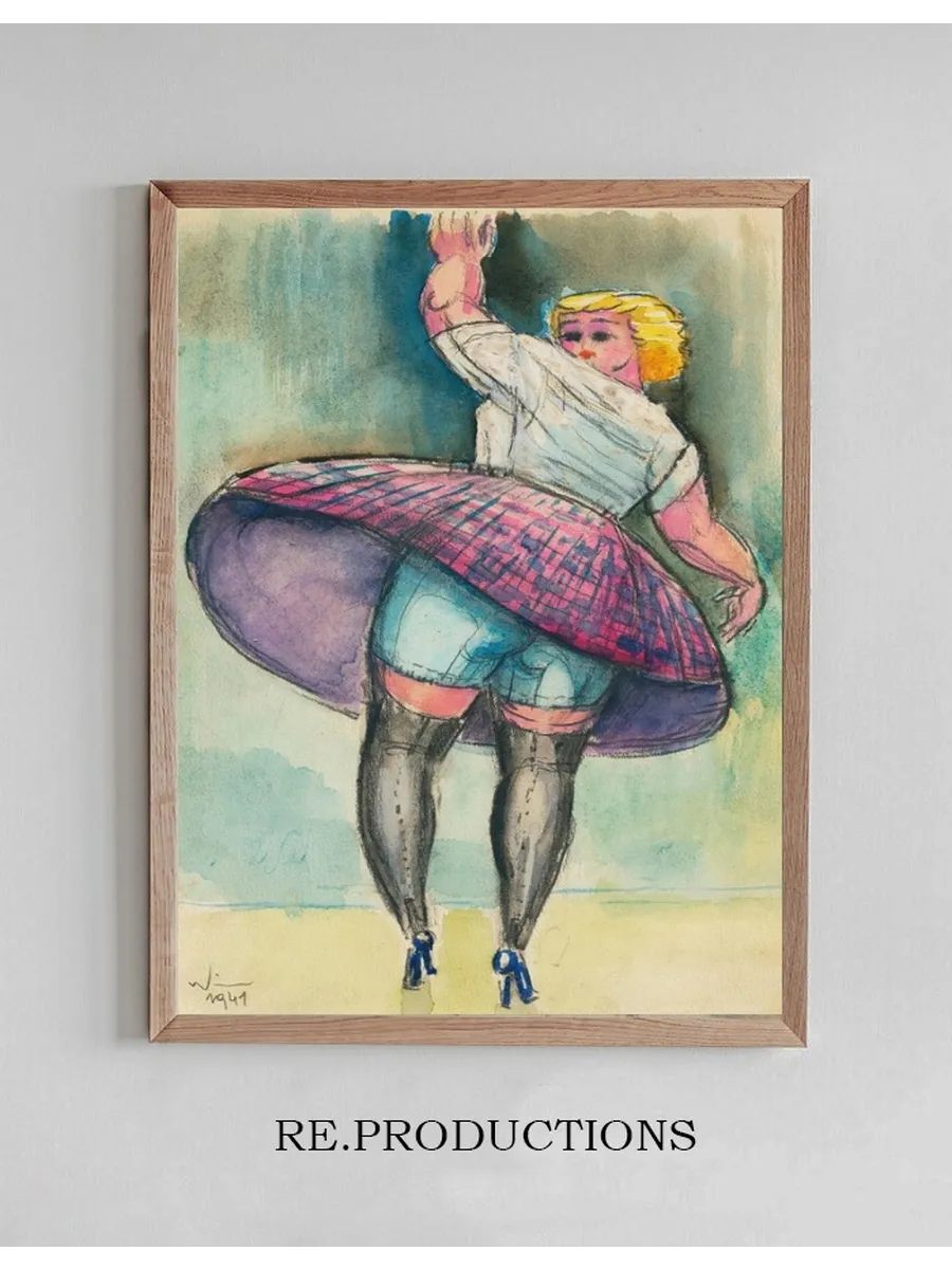 Ohne Titel (tanzende Frau)