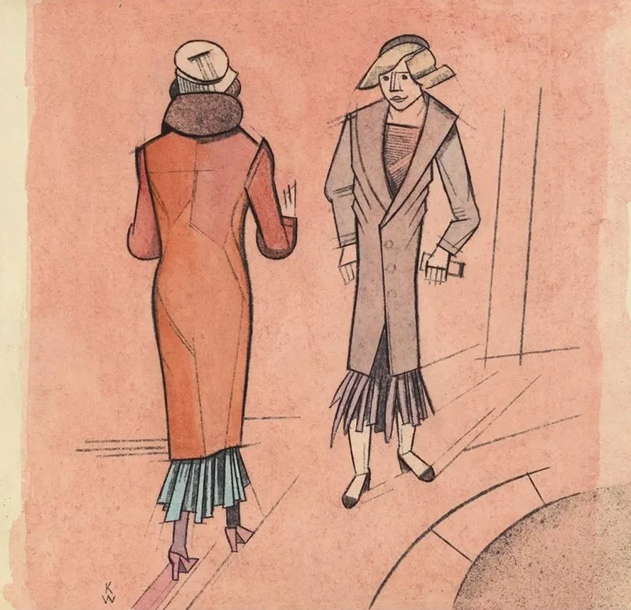 Ohne Titel (zwei Frauen) II