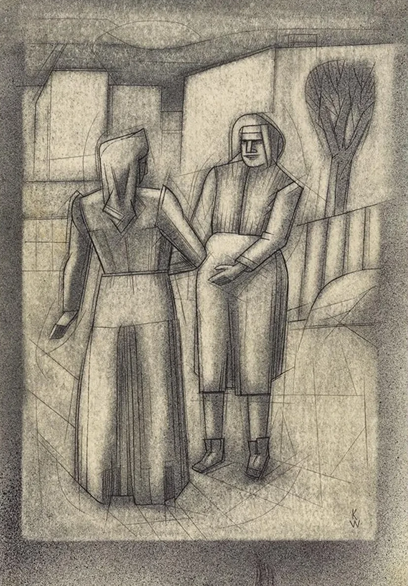 Ohne Titel (zwei Frauen)